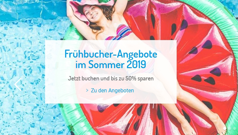 Frühbuchervorteile: Bis zu 55 Prozent bei Jahn Reisen und 50% bei ITS