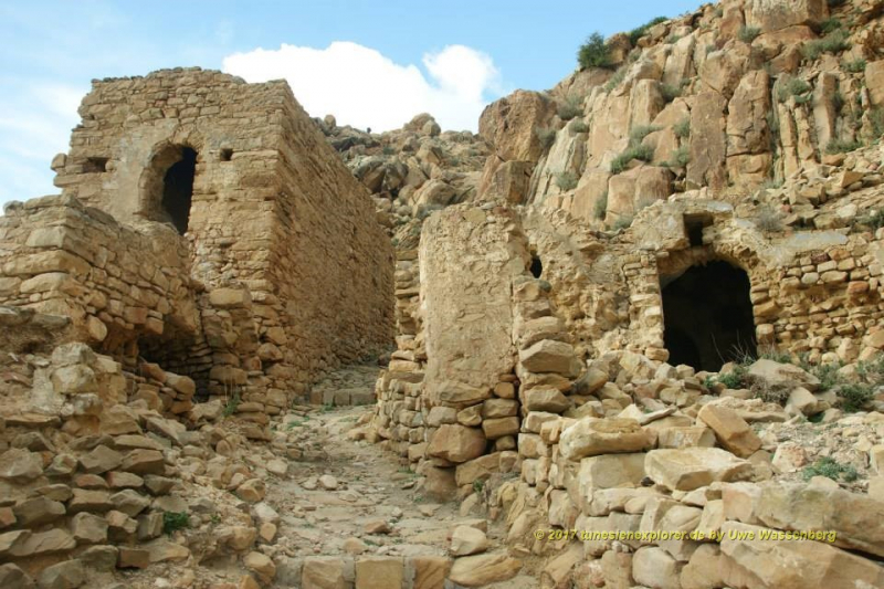 Das alte Berberdorf Zriba Olio bei Zaghouan