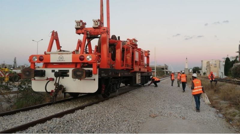 Schnellbahnnetz Tunis (RFR) Bau