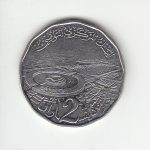 2 Dinar Münze