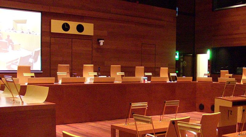 Europäischer Gerichtshof - Sitzungssaal