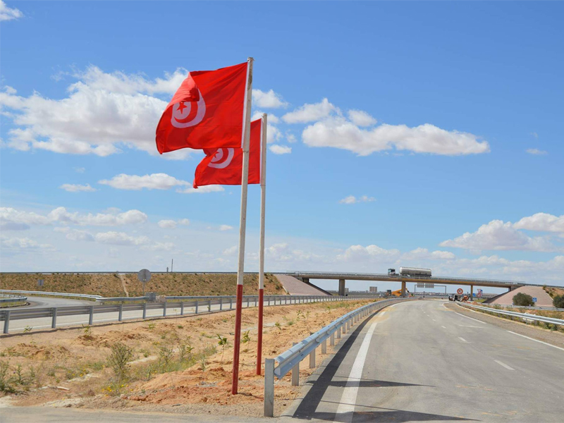 Einweihung einer Teilstrecke der Autobahn Sfax-Gabes am 19. März 2018