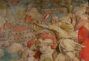 Einnahme der Festung La Goletta durch Heer und Flotte, Detail: Maurische Familie. Jan Cornelisz Vermeyen, 1546-50 (Der Tunis Feldzug Karls V., 6. Karton). Wien, Kunsthistorisches Museum, Gemäldegalerie.
