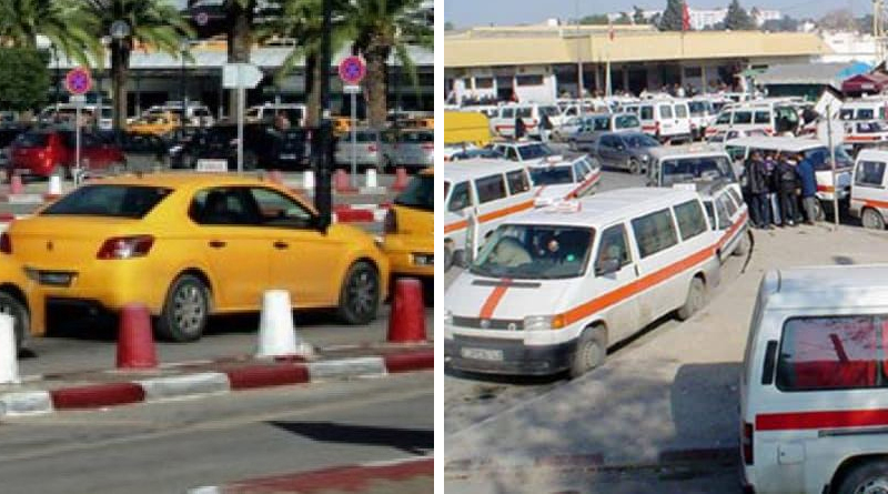 Symbolfoto Taxis und Louages