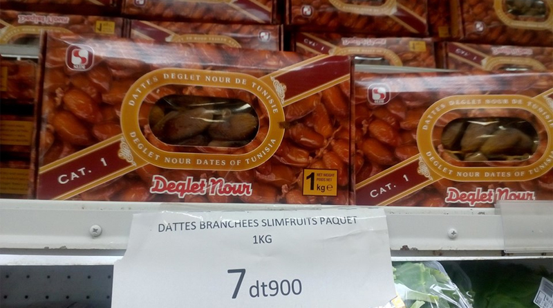 Präsentationsbeispiel Datteln 1 kg Monoprix