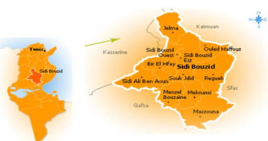 Sidi Bouzid Karte
