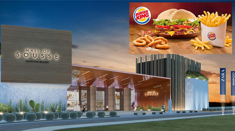 Erstes Burger King Restaurant Tunesiens soll in der Sousse Mall eröffnen