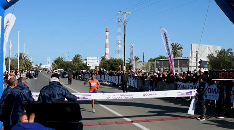 1200 Läufer beteiligten sich am Ulysee-Halbmarathon von Djerba