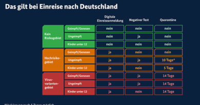 Einreise DE ab 15 Jan 2022 23 Jan 2022