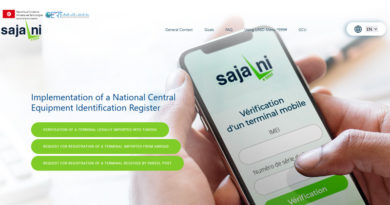 Sajalni.tn: Registrierung von Smartphones in Tunesien