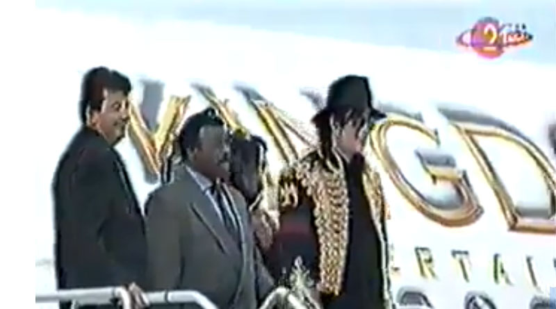 Michael Jackson in Tunesien 1996