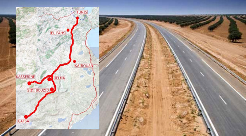 Autobahn Tunis-Jelma: Bauarbeiten haben begonnen